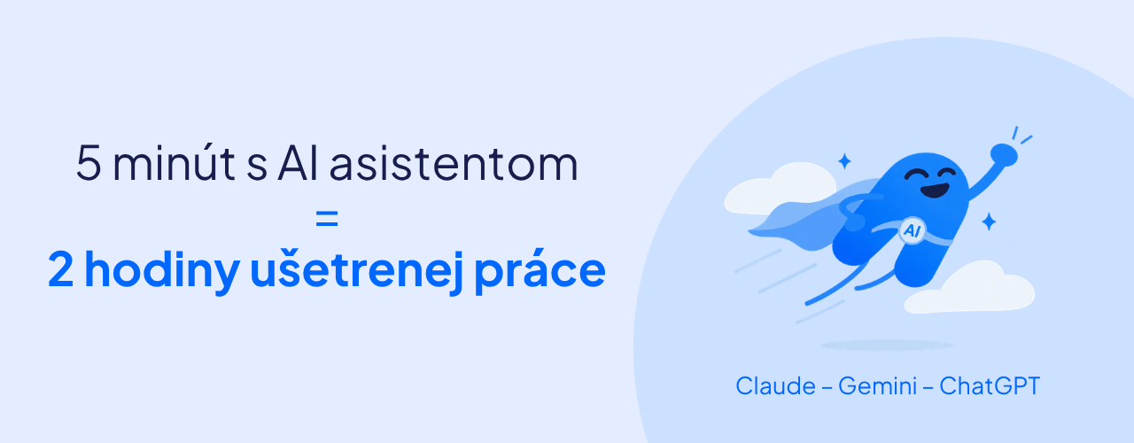 Prepojením mPohody s AI asistentom môžeš denne ušetriť hodiny práce.