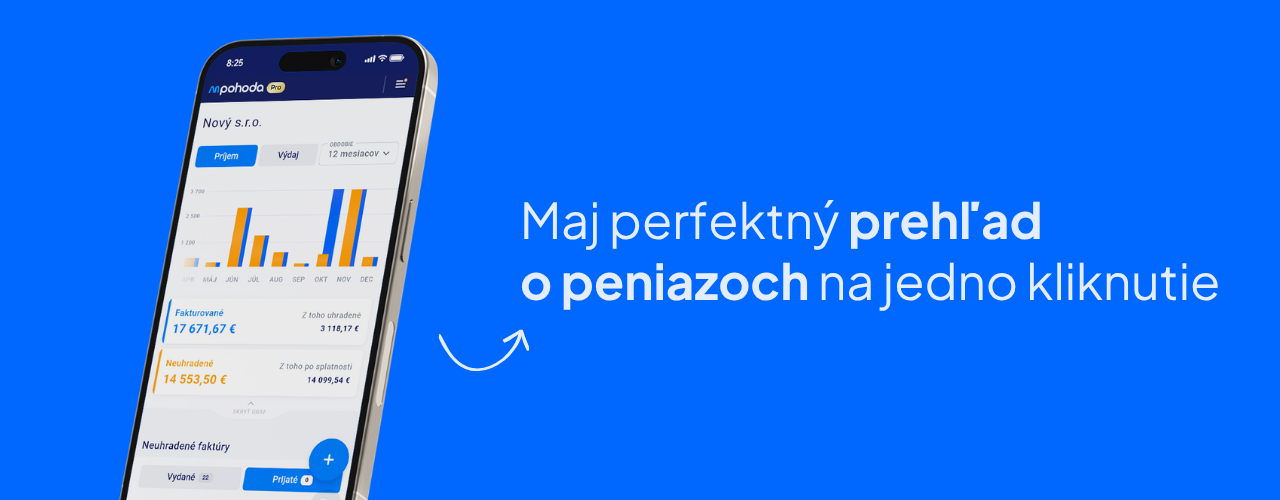 S mPohodou budeš mať perfektný prehľad o svojom podnikaní.