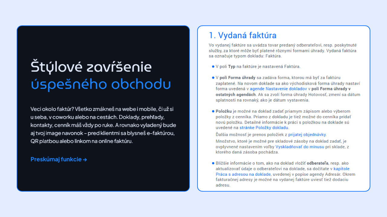 Nový štýl komunikácie mPohody